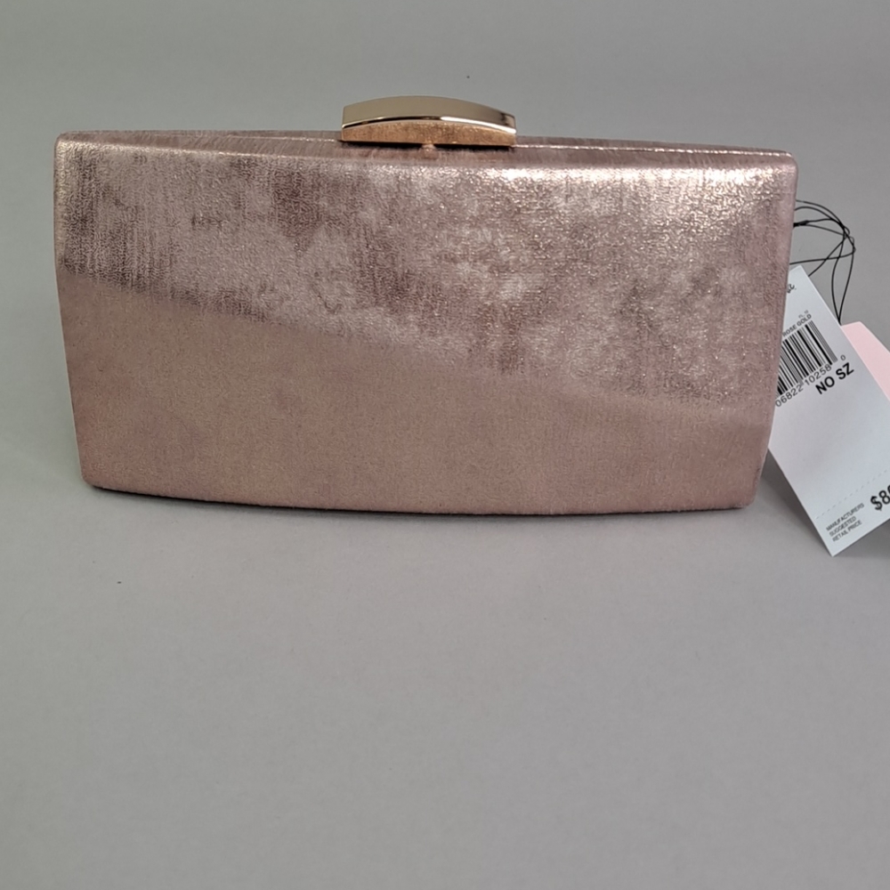 NWT AQUA Mini Box Clutch - 100% Exclusive